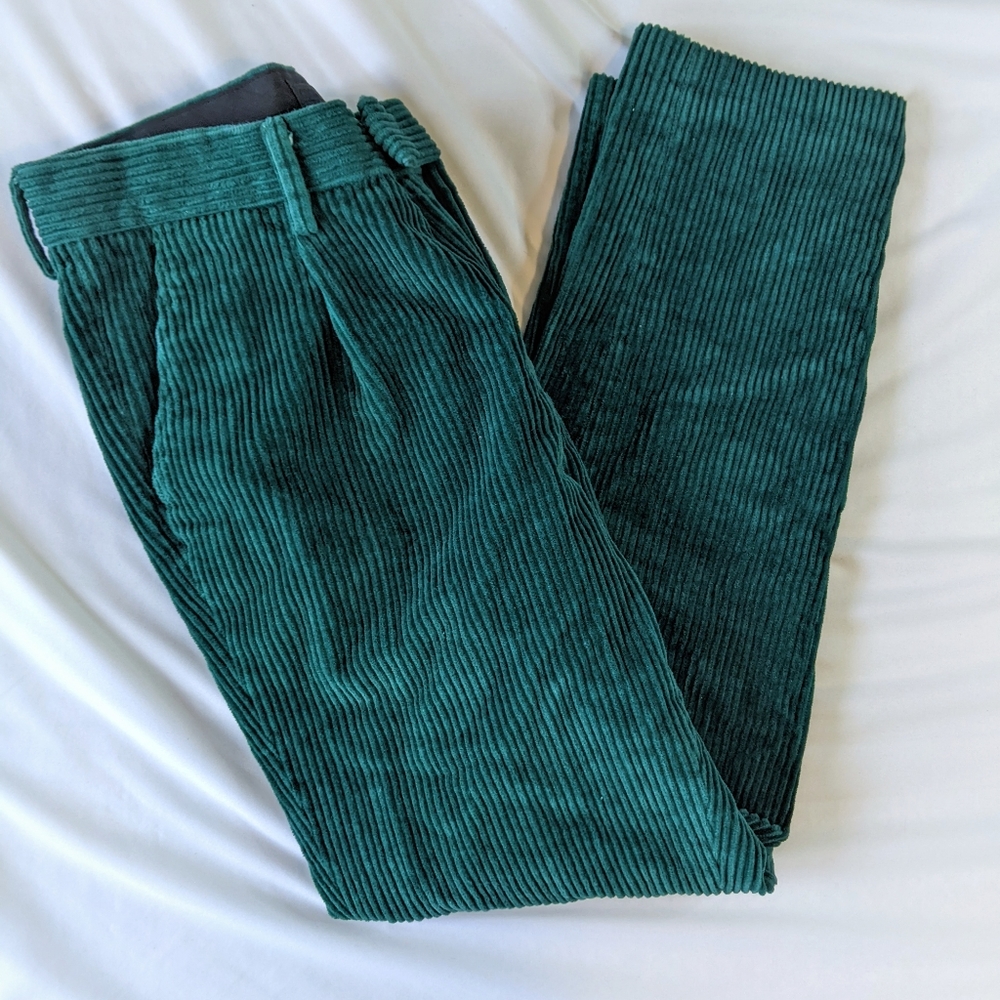 ASOS DESIGN tapered corduroy pants